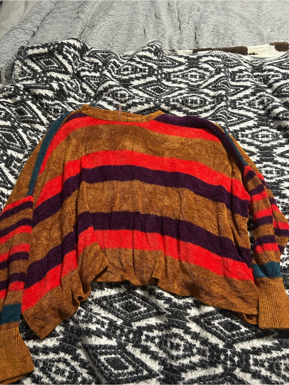 Free people stripe sweater small